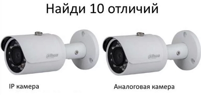 Сейчас аналоговые камеры имеет точно такое же разрешение как IP